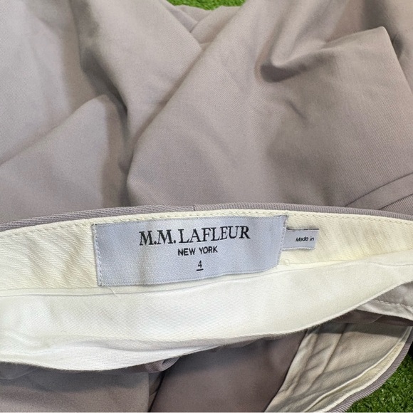 MM Lafleur Wool high rise Lilac dress pants - Picture 8 of 10